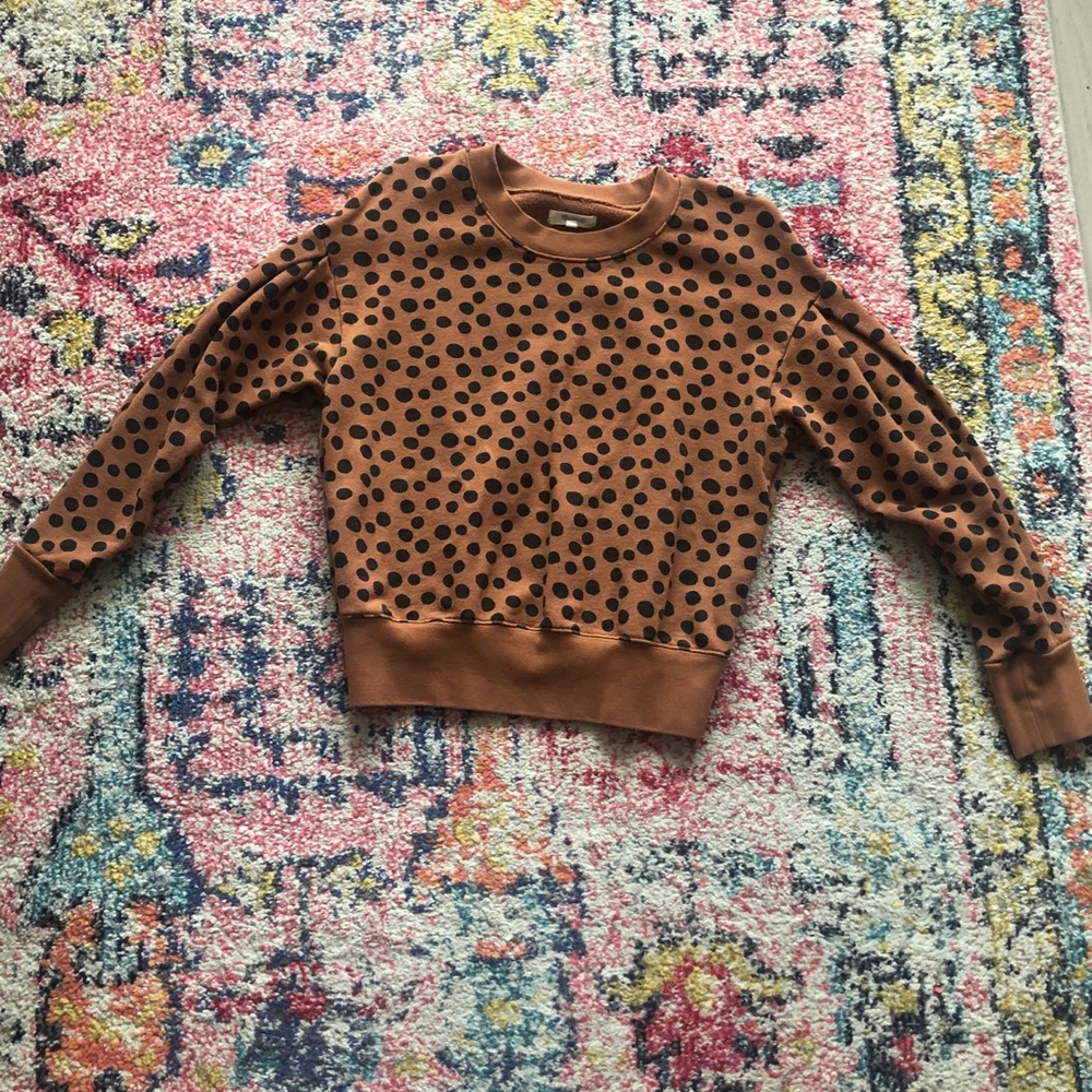 Madewell printed sweatshirt
